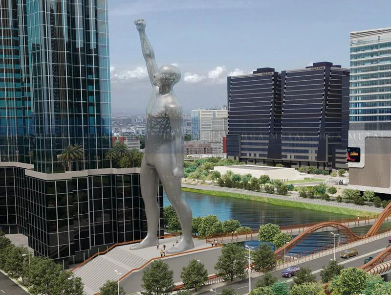 The-World’s-Tallest-Lighting-Projection-Art