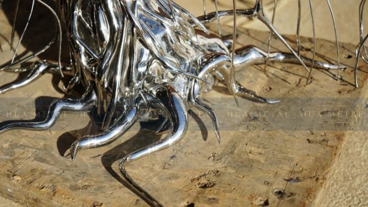 casted-stainless-steel-sculpture-factory